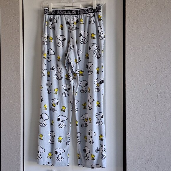 PEANUTS Snoopy & Woodstock Long Pant Pajama Bottoms Women's Size S (4-6) - Picture 5 of 16